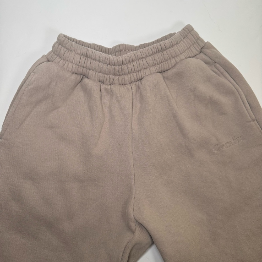 Comfrt Joggers Sweatpants in Taupe/Tan - Size Small - Picture 3 of 6